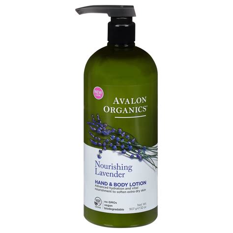 avalon hand and body lotion.